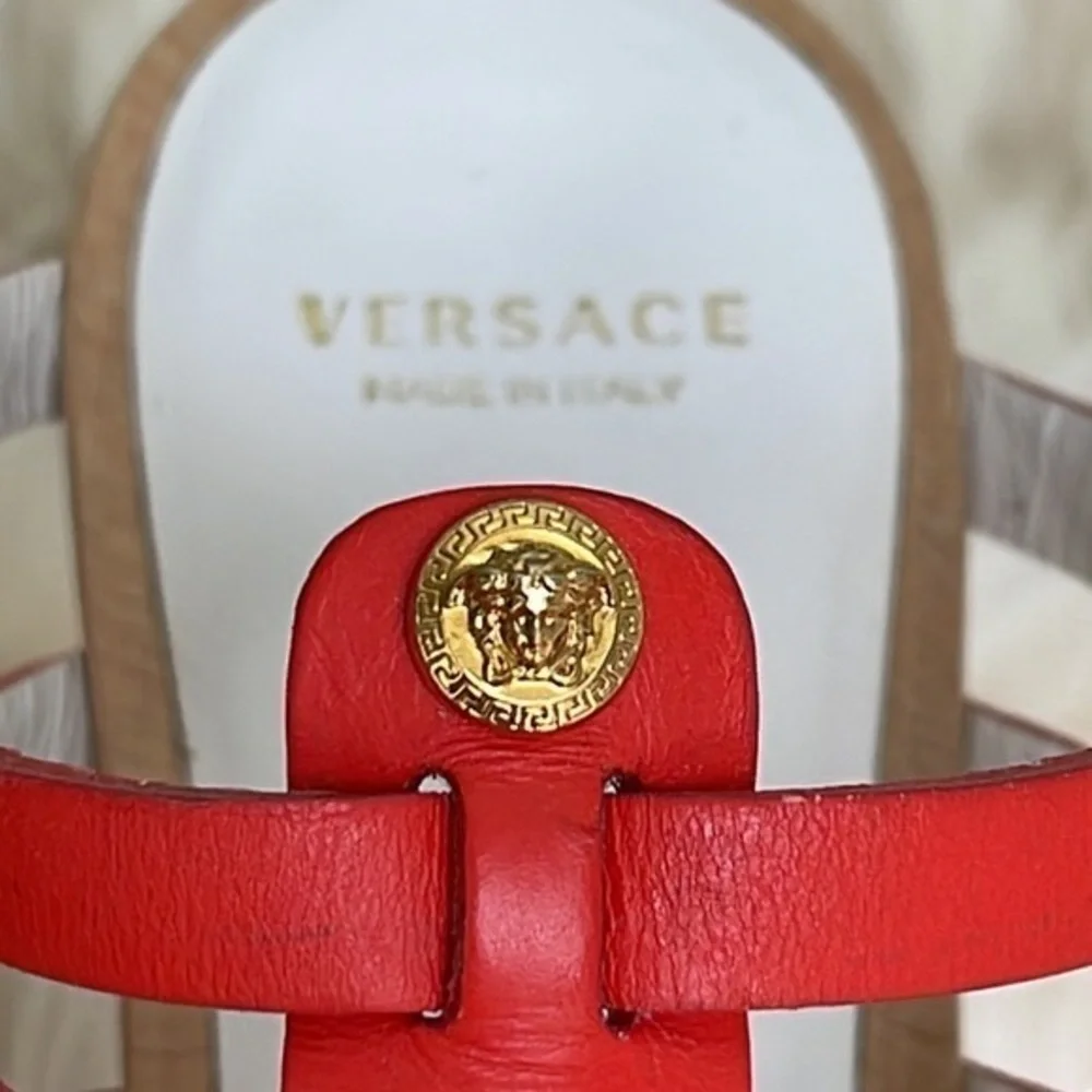 VERSACE‎ leather and wood high authentic​